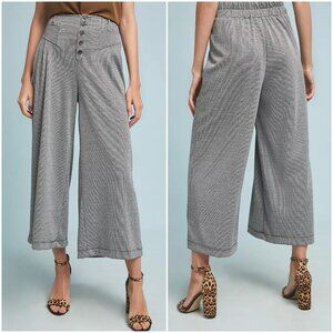 Anthropologie Gray Wide Leg Pants